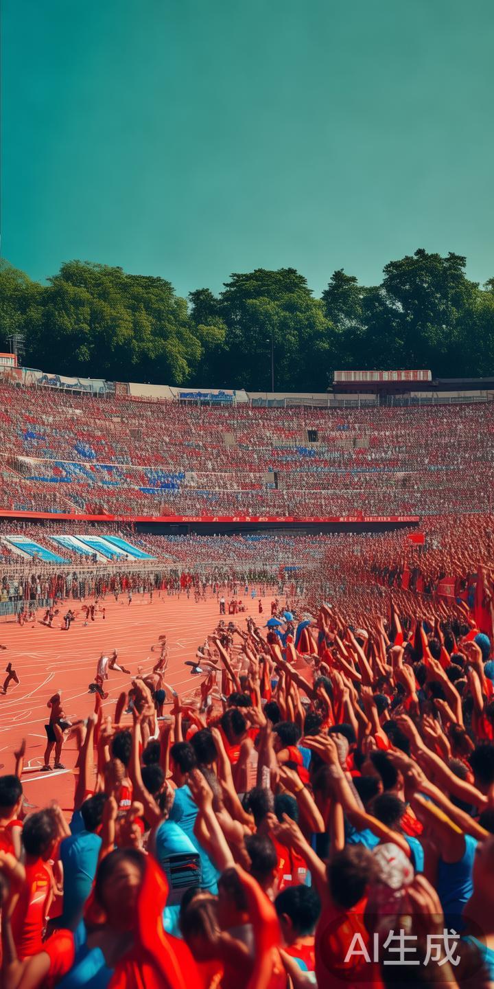 每年的江南体育红蓝赛事都吸引了大量观众和参与者，无